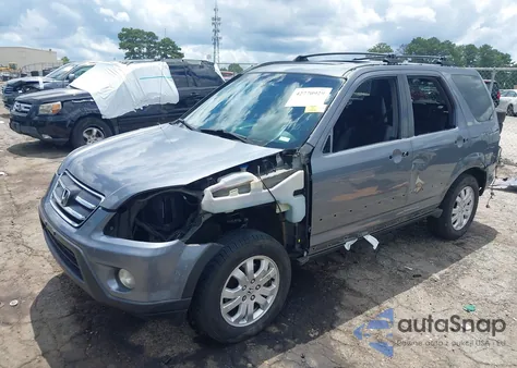 2005 Honda Cr-V Se из США, поврежденный, VIN SHSRD789X5U316773